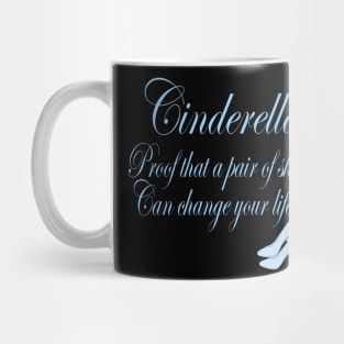 Cinderella Shoe T-Shirt Mug